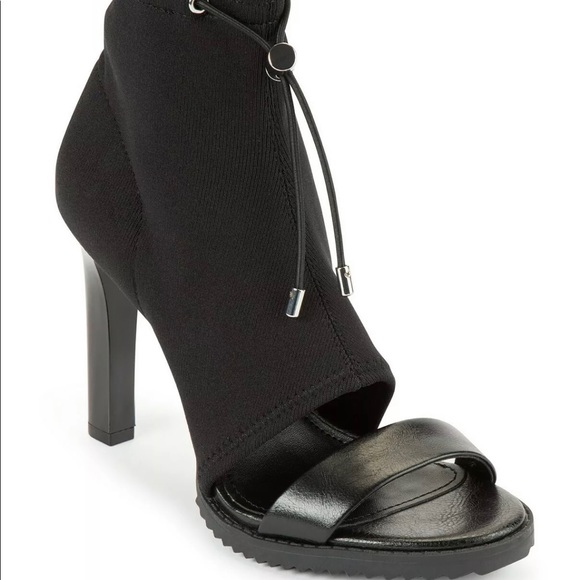 DKNY Black Boots Heels - Picture 1 of 5
